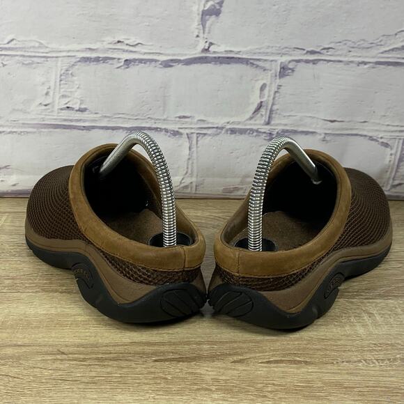 Merrell Encore Bypass 2 Brown Mesh Clogs Women's Size 7 Comfort Slip On Shoes - Picture 4 of 8